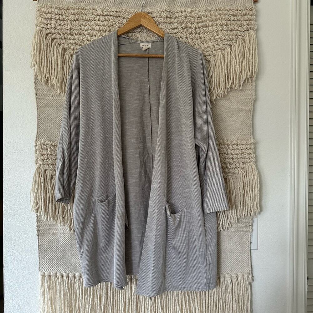 DONNI Stripe Cardigan Duster